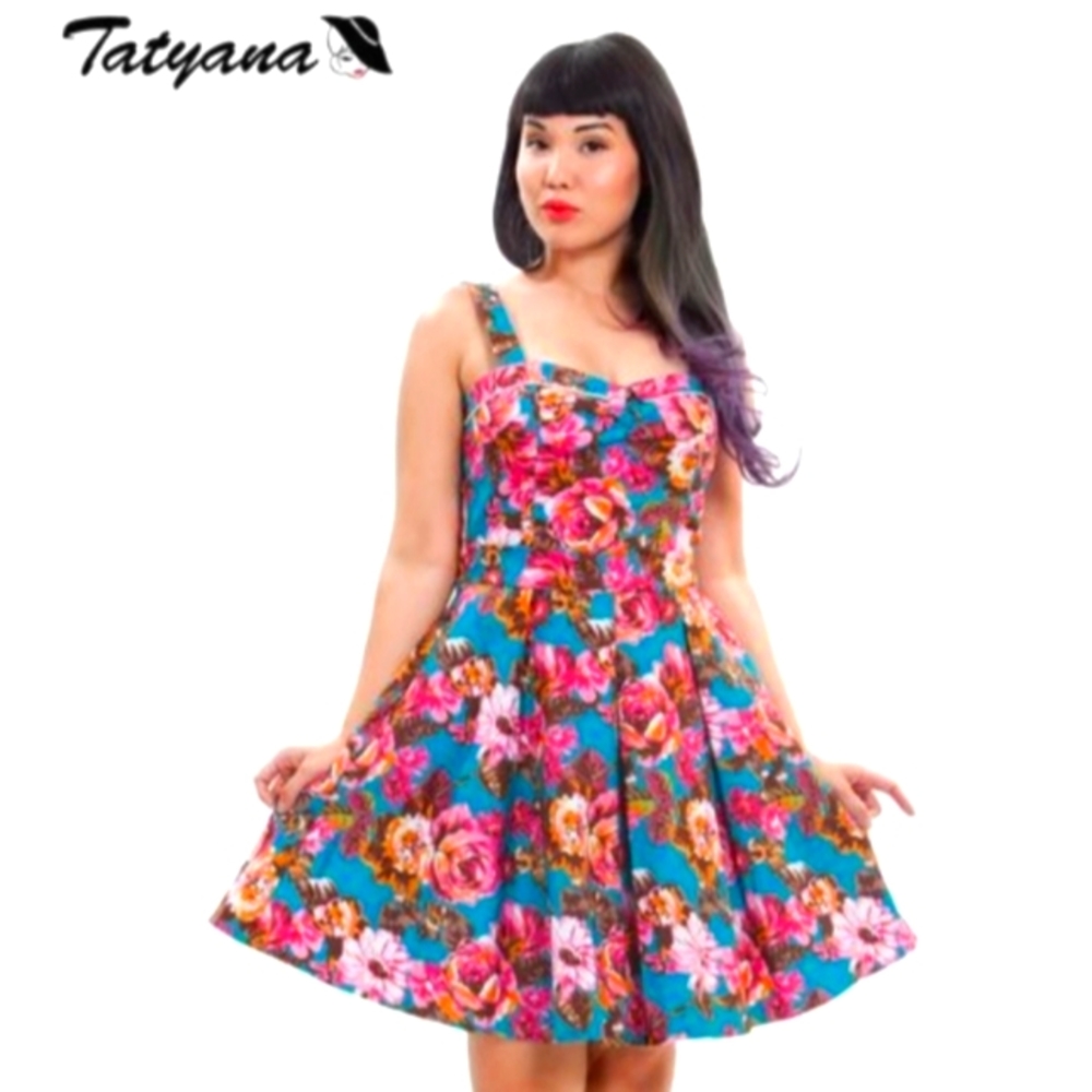 Beach Bash by Art And Tatyana turquoise dress